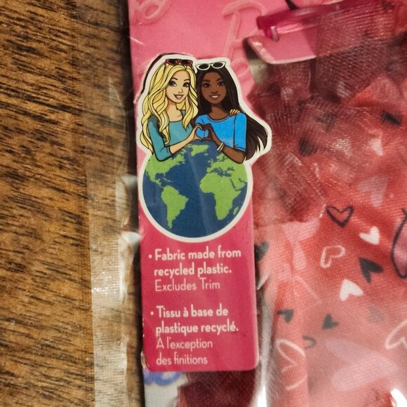 PRETTY BARBIE Fashion Dress Heats with Frill and High Heels BNIP - Picture 3 of 5